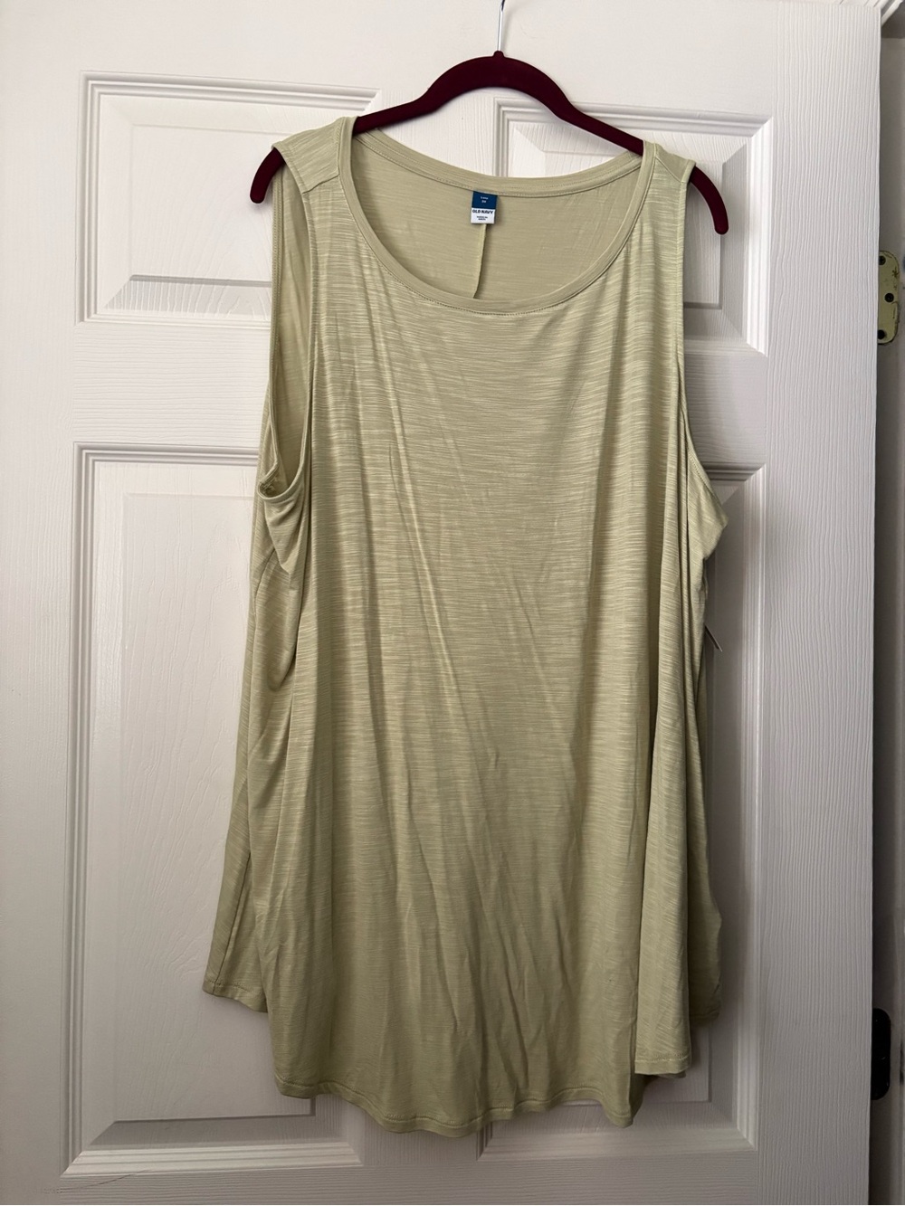 Green Old Navy Sleeveless top 3X NWT